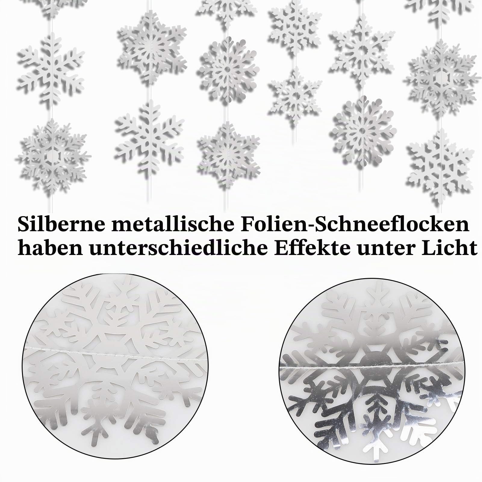 howaf-winter-girlande-schneeflocken-weiss-6x-2m-h-ngedeko image 3