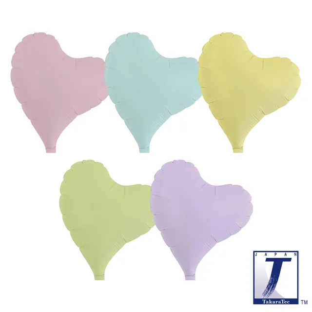 takara-ibrex-sweet-heart-mini-7-zoll-folienballon-pastell image 1