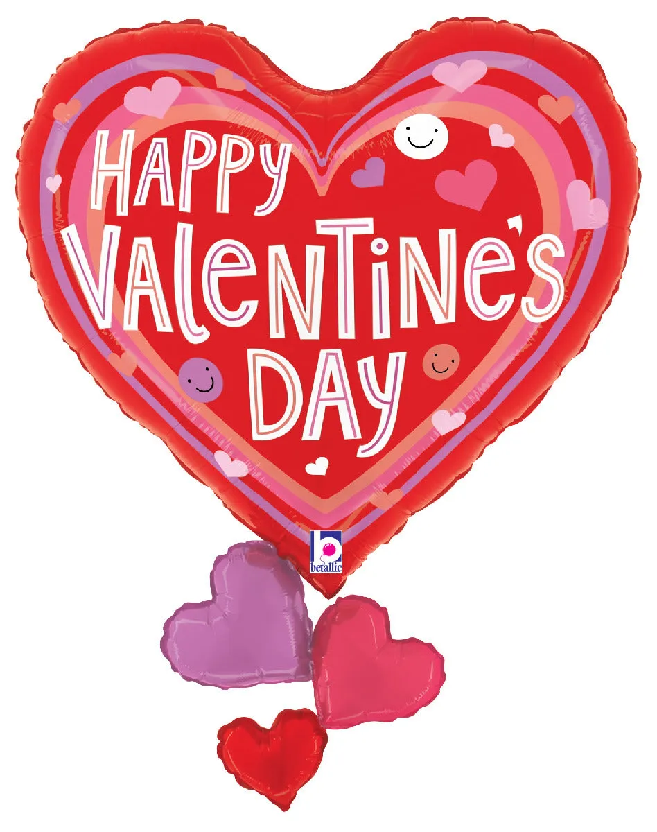 betallic-foil-balloons-smiley-valentine-hearts-folienballon-28-zoll image 1