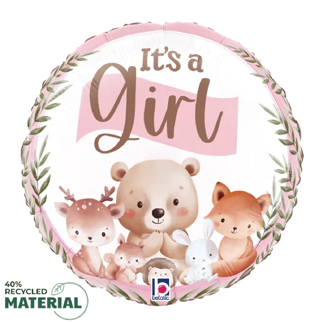 betallic-woodland-it-s-a-girl-folienballon-18-baby image 1