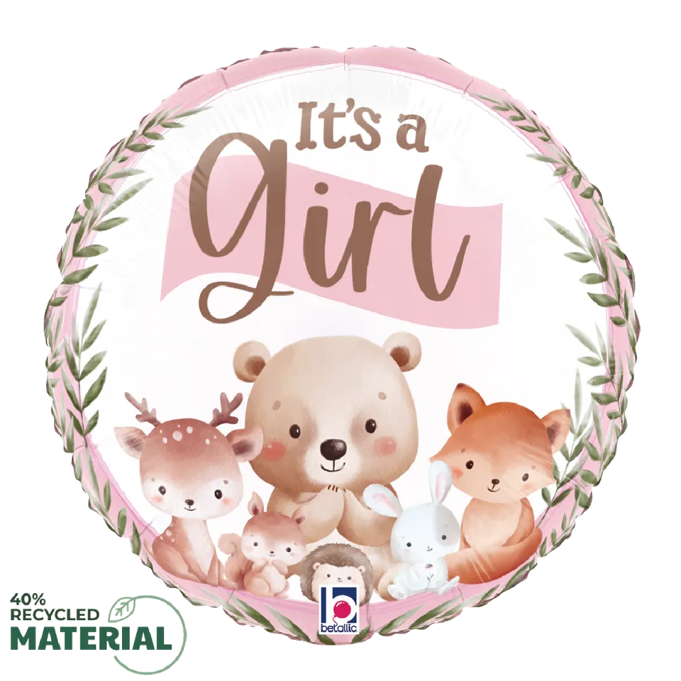 betallic-woodland-it-s-a-girl-folienballon-18-baby image 1