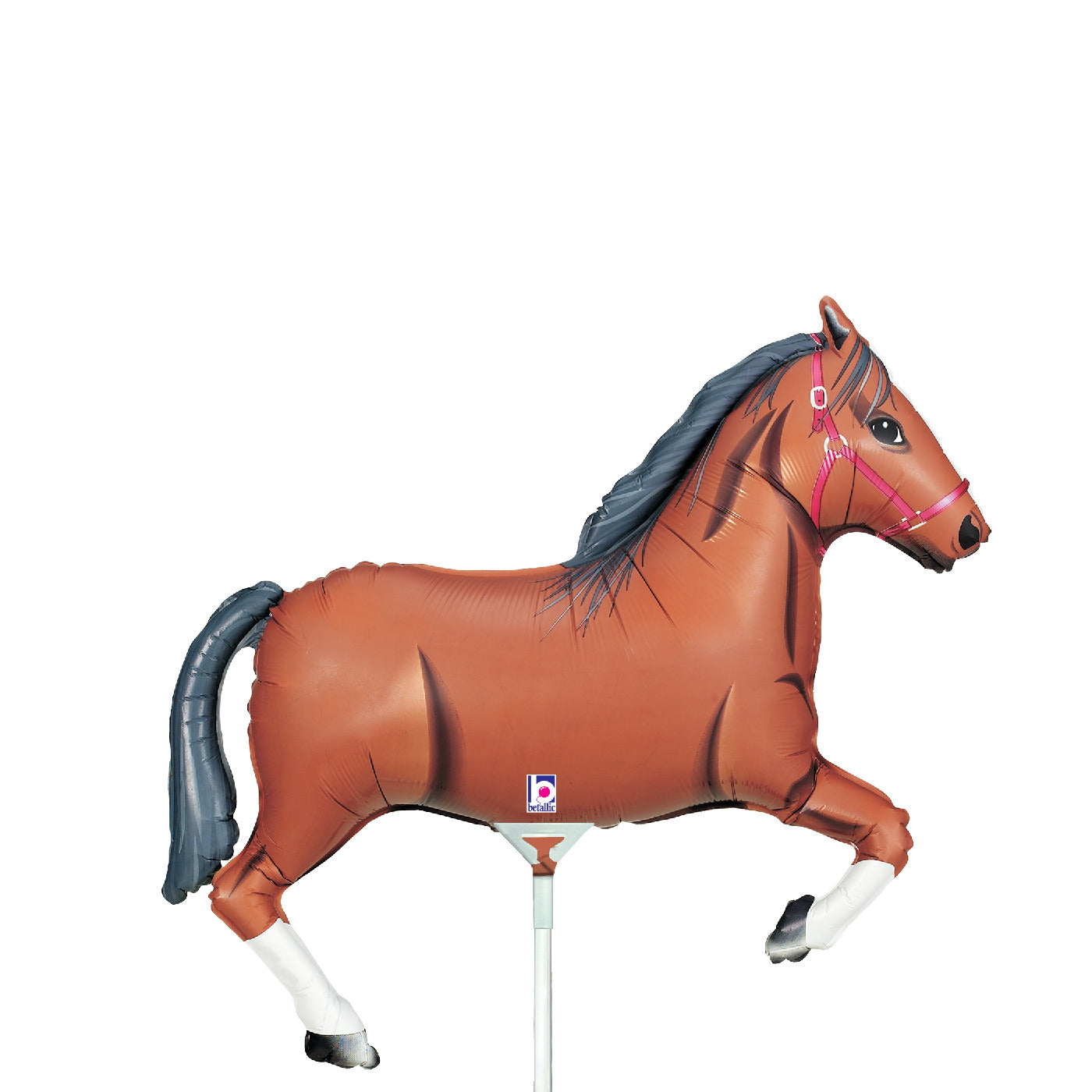 betallic-foil-balloons-brown-horse-folienballon-pferd-braun image 2
