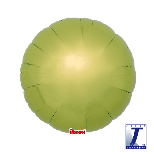 takara-ibrex-round-18-zoll-metallic-lime-green-ballon image 1