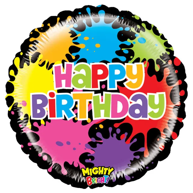 betallic-mighty-bright-paint-splatters-folienballon-21-zoll image 1