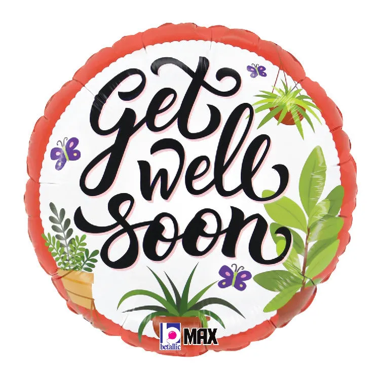 betallic-get-well-soon-plants-folienballon-45-cm image 1