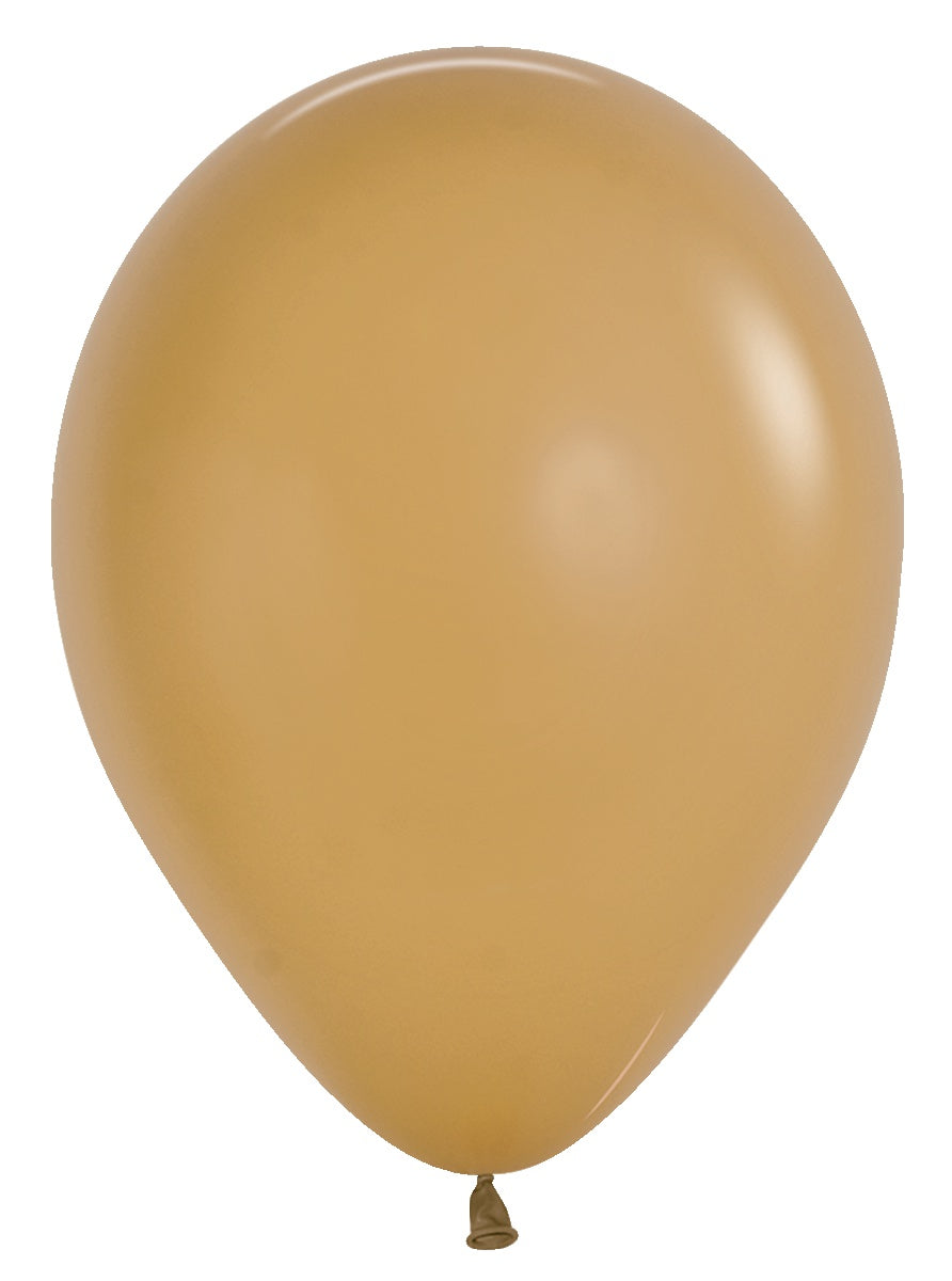 betallic-deluxe-latte-latexballon-11-zoll-beige-matt image 2
