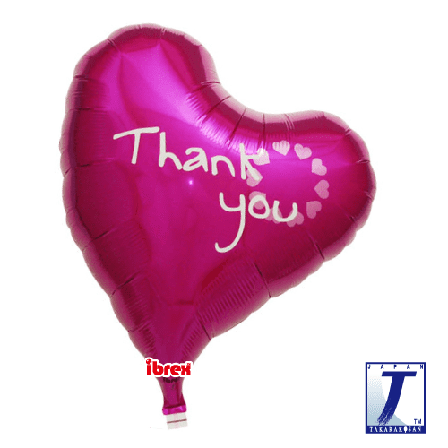 takara-ibrex-sweet-heart-14-herzballon-thank-you-magenta image 1