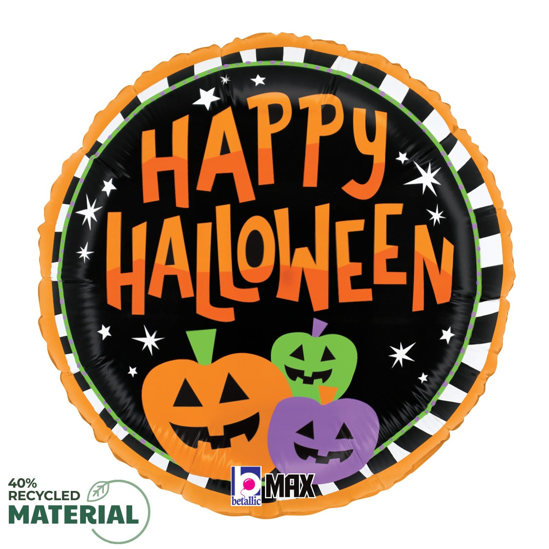 betallic-foil-balloons-halloween-striped-pumpkins-folienballon-18 image 2