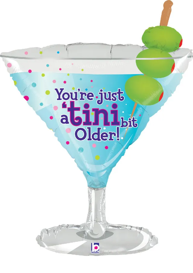 betallic-folienballon-tini-bit-older-birthday-32-zoll image 1