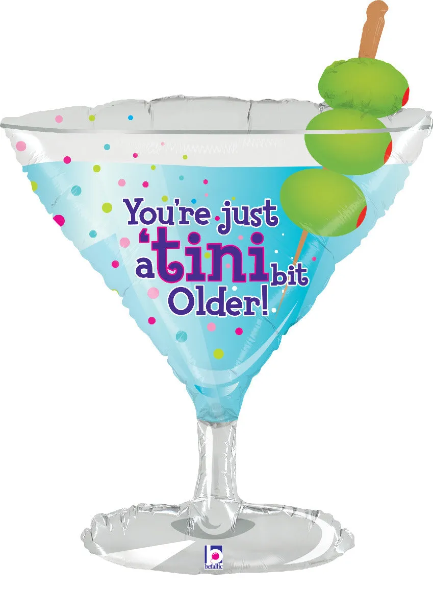 betallic-folienballon-tini-bit-older-birthday-32-zoll image 1