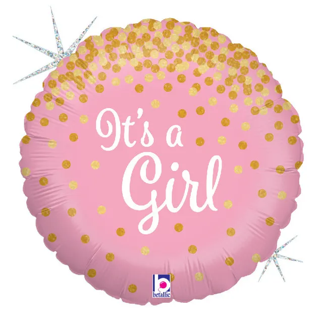betallic-glittering-it-s-a-girl-folienballon-18-rosa image 1