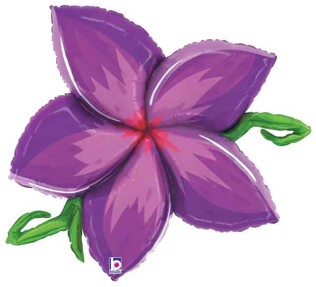 betallic-linky-plumeria-purple-folienballon-39-zoll image 1