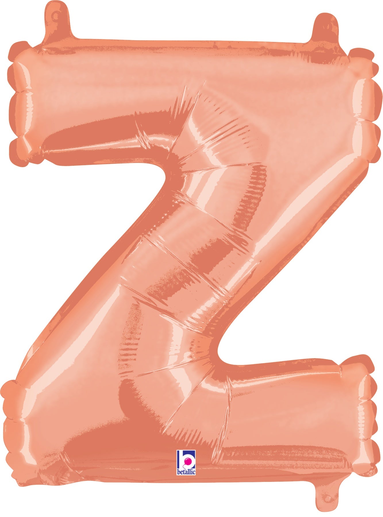 betallic-buchstabe-z-ros-gold-folienballon-34-zoll-megaloon image 2
