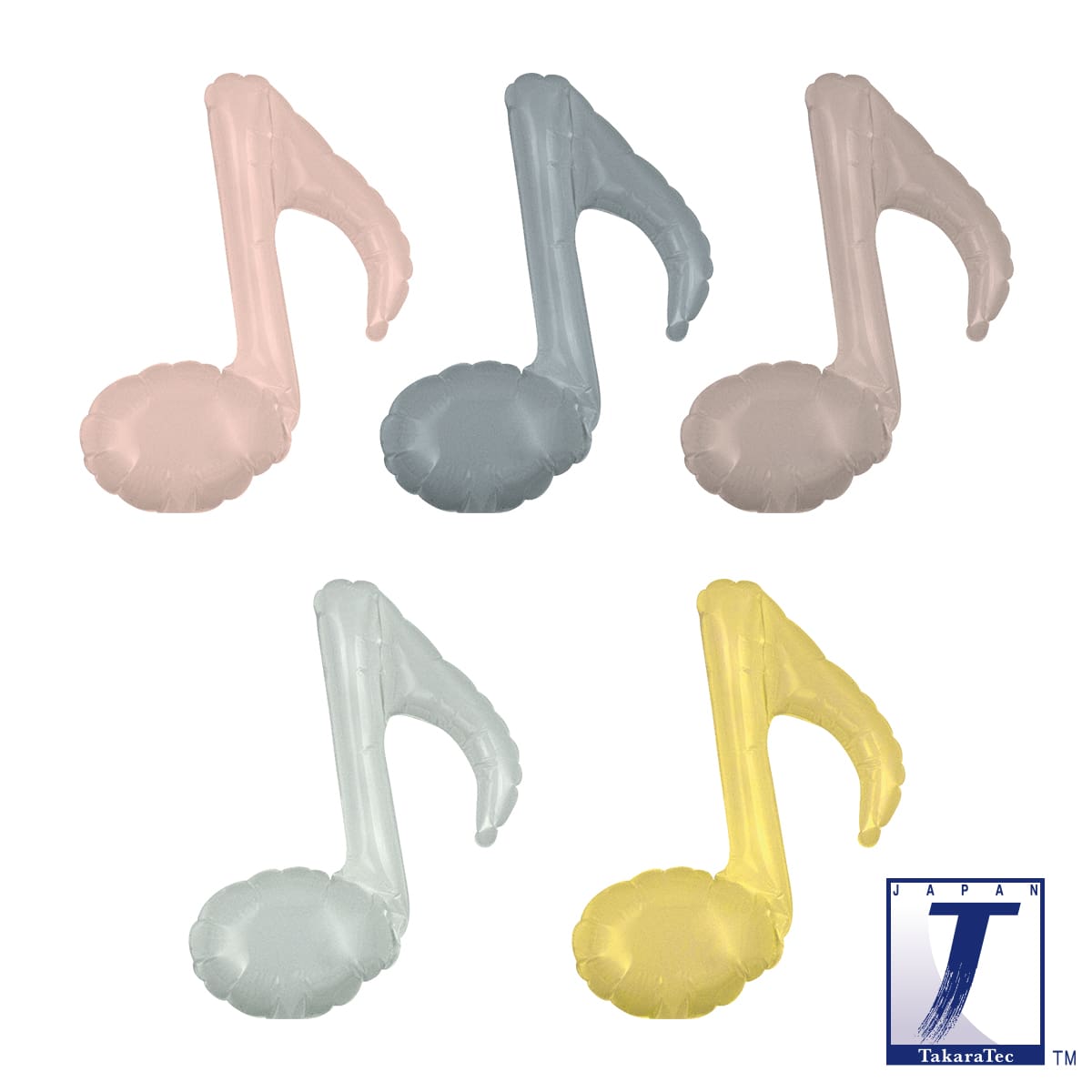 takara-ibrex-music-tone-folienballon-9-zoll-matt image 1