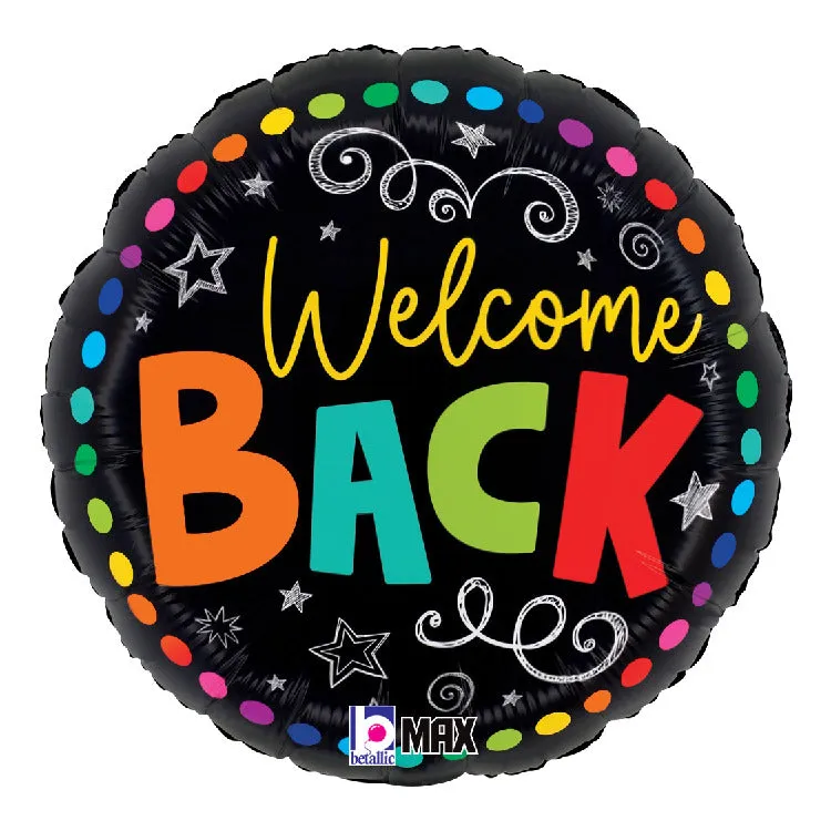 betallic-colorful-welcome-back-folienballon-18-zoll-bunt image 1
