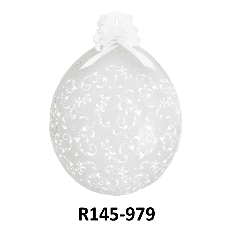 zibi-r145-923-stufferballon-blumen-schmetterlinge-transparent image 2