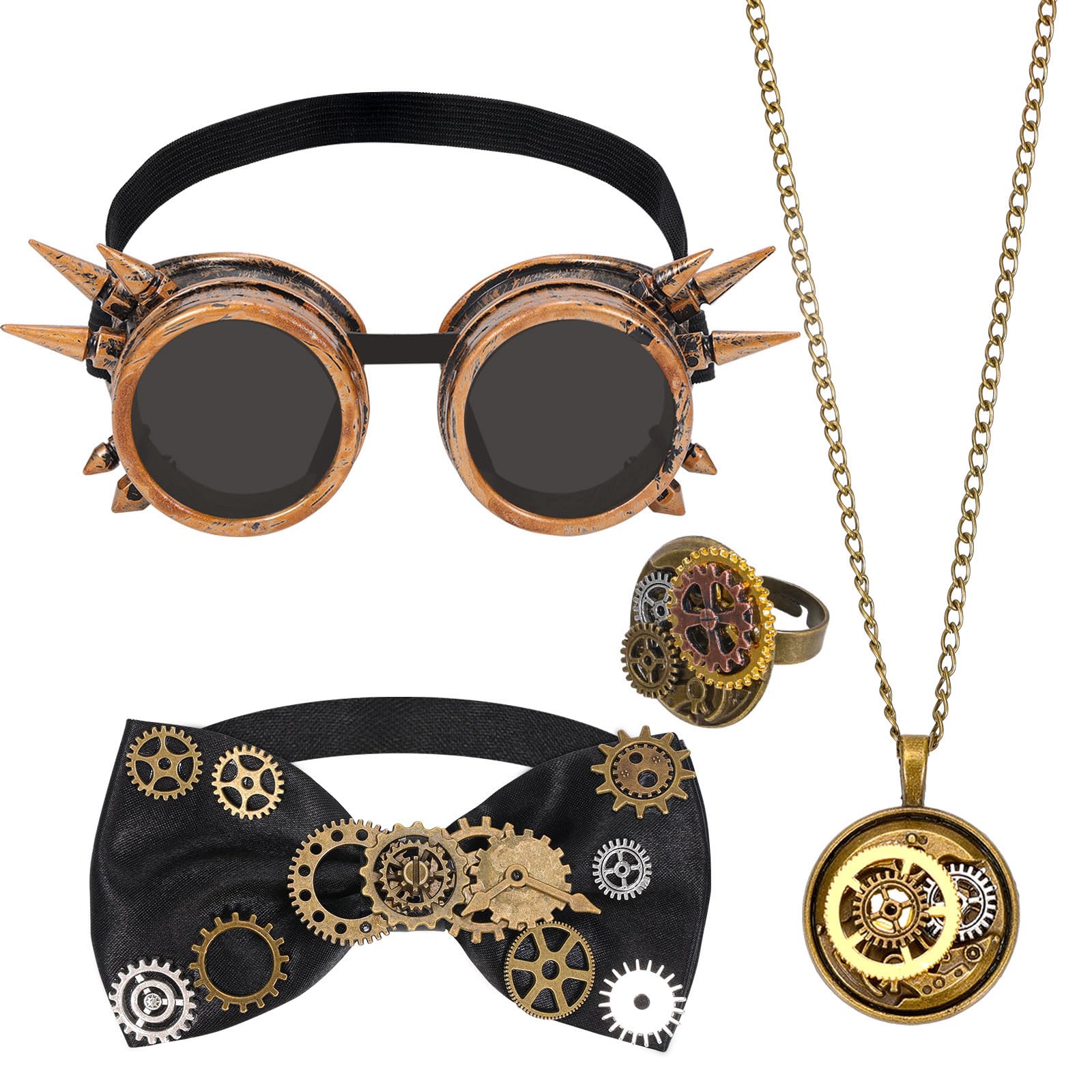 howaf-steampunk-1-kost-mschmuck-damen-zahnr-der-set-3-teilig image 8