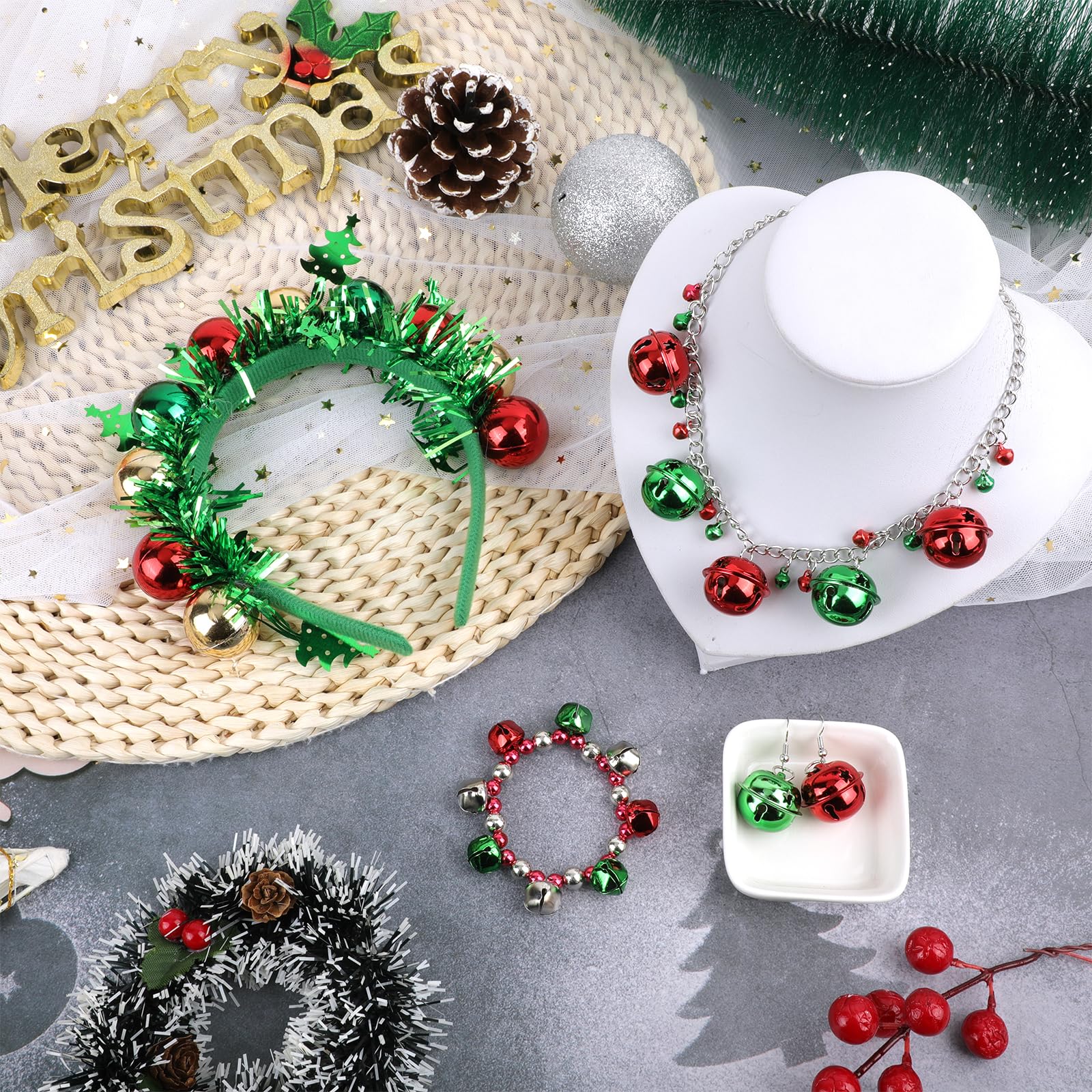 howaf-weihnachtskost-m-damen-set-mit-haarreif-schmuck image 4