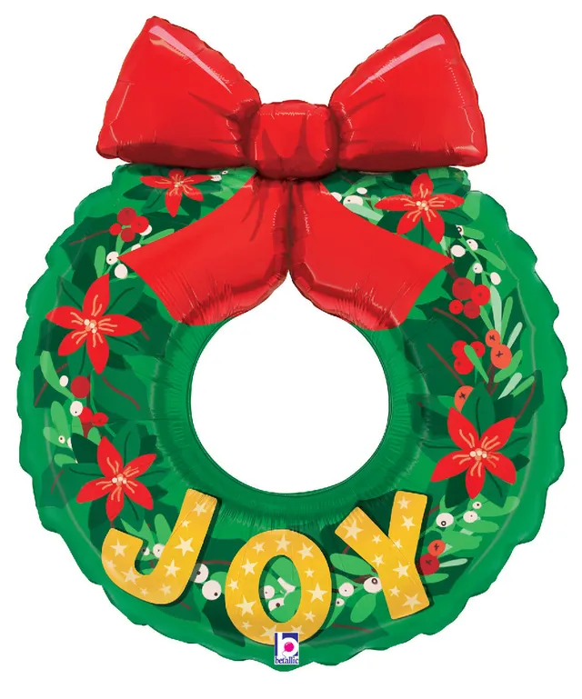 betallic-joy-wreath-folienballon-weihnachten-36-zoll image 1