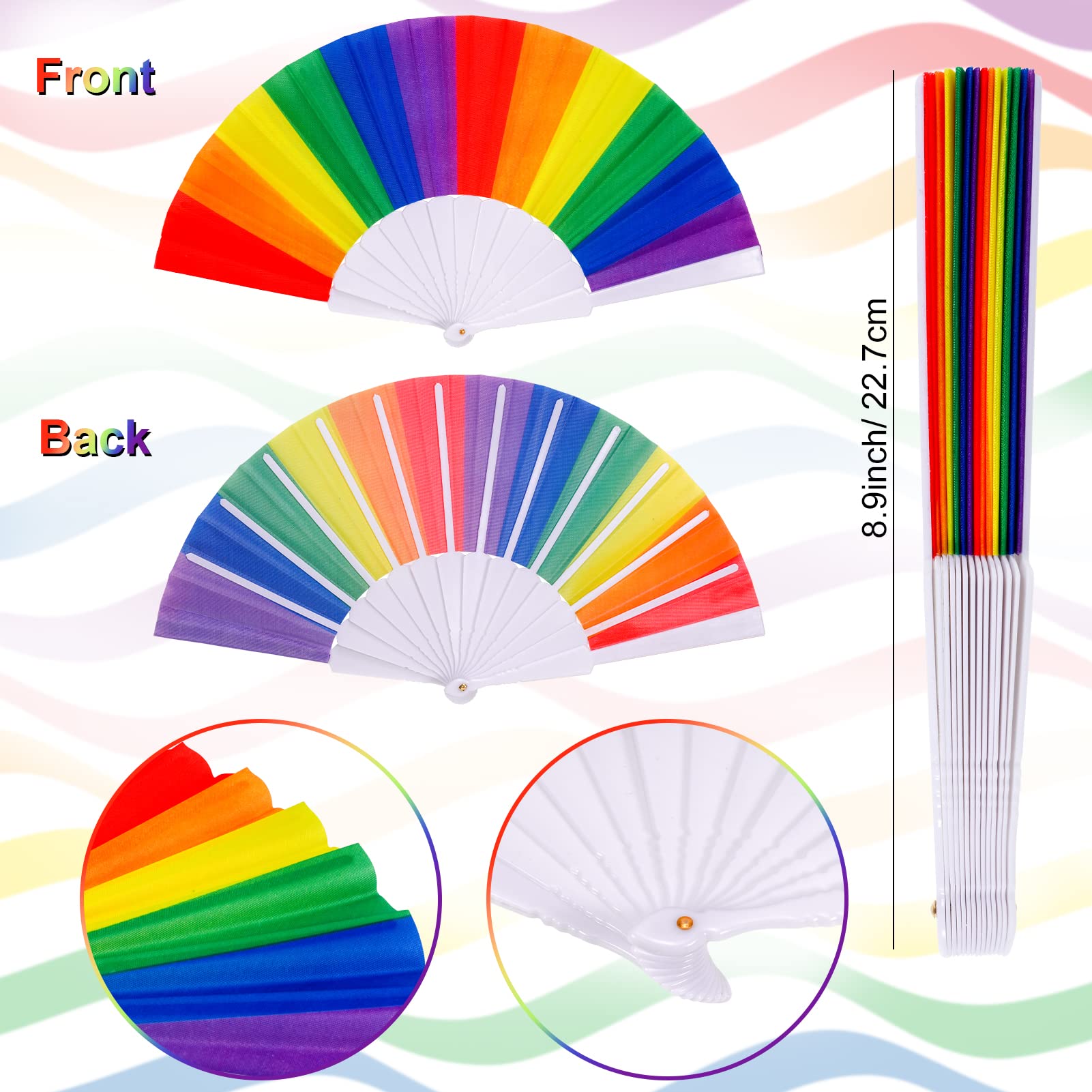 howaf-regenbogen-accessoires-6-teilig-pride-set-mit-bandana image 5