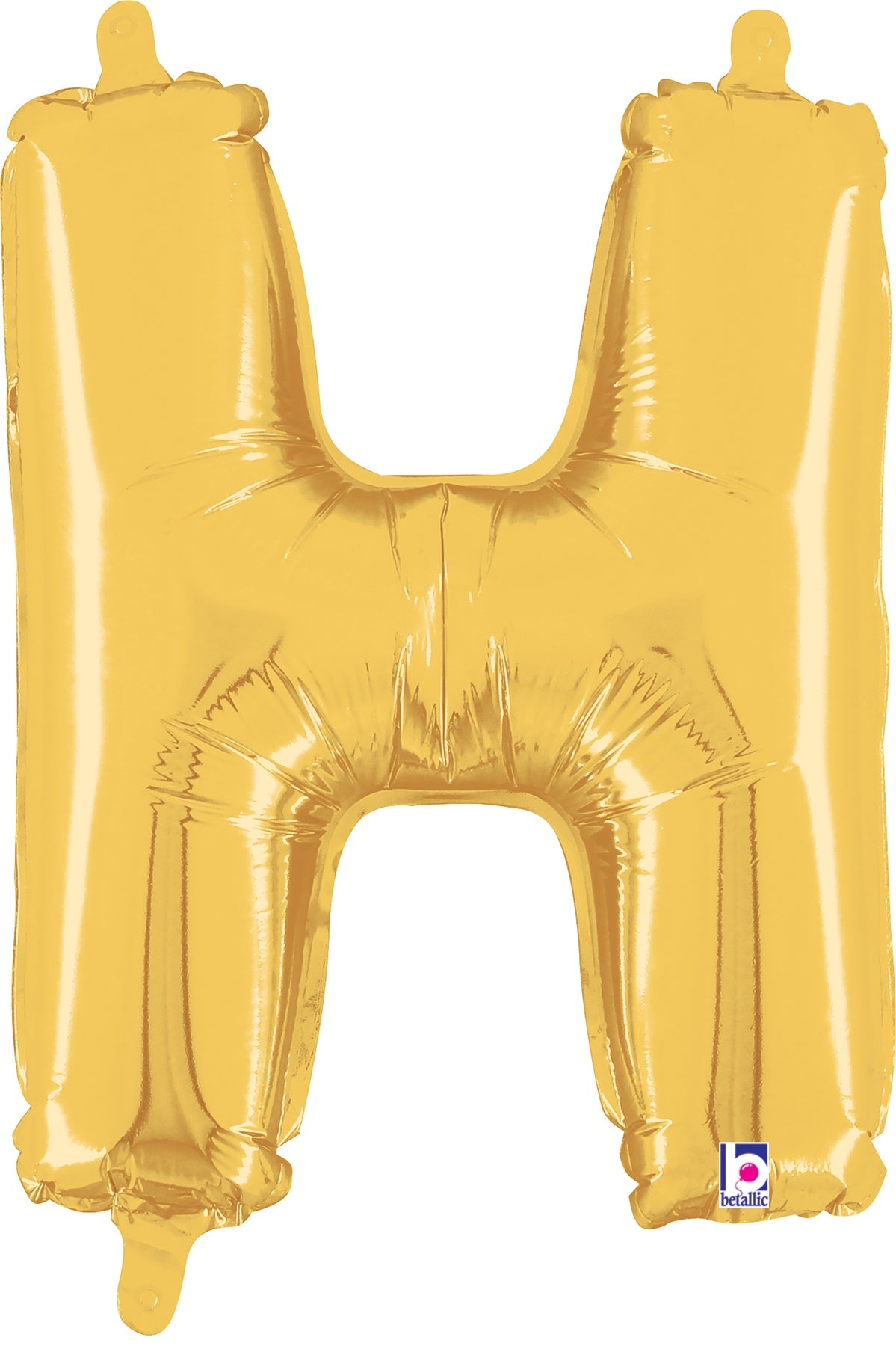 betallic-letter-h-gold-folienballon-34-zoll-buchstabe-h image 1
