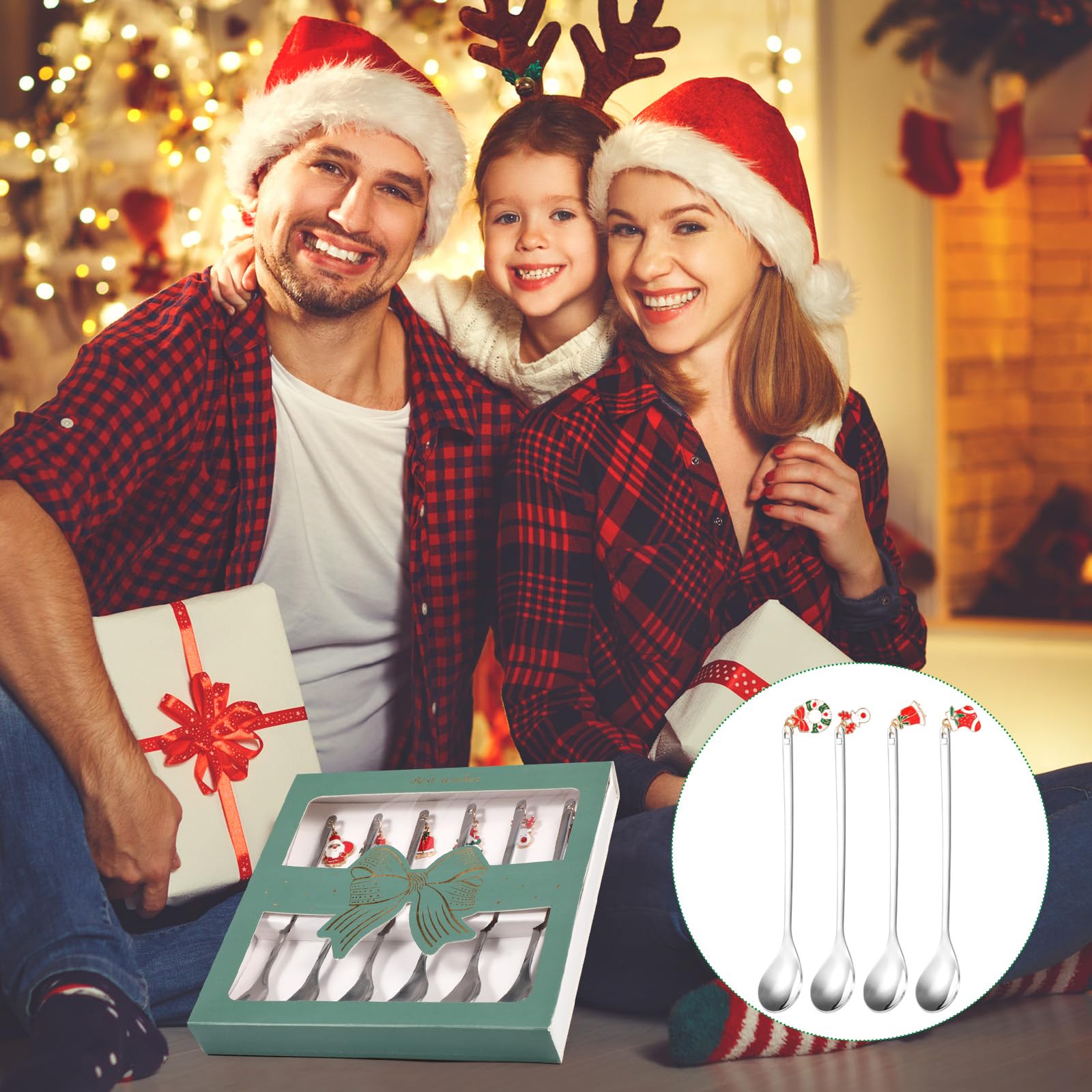 howaf-weihnachtsl-ffel-set-6er-teel-ffel-silber-edelstahl image 6