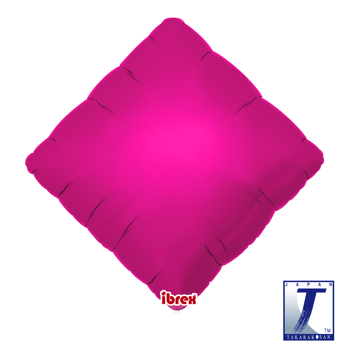takara-ibrex-dia-14-folienballon-metallic-magenta-35-cm image 1