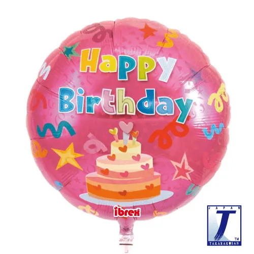 takara-ibrex-round-14-happy-bd-cake-ballon-rot-geburtstag image 1