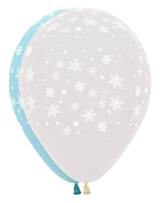 betallic-snowflakes-luftballons-11-mix-50-st-ck image 1