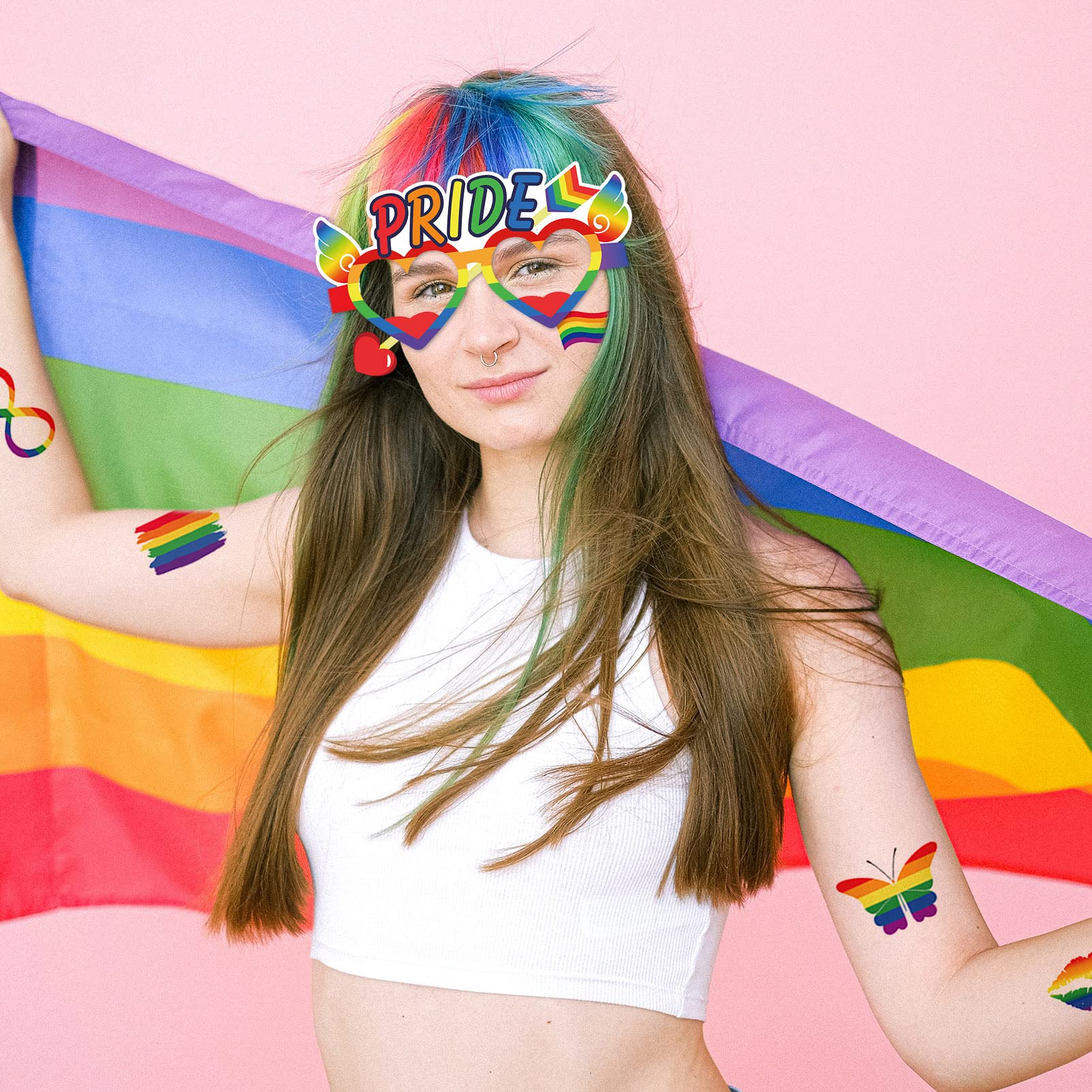 howaf-pride-partybrillen-regenbogen-papier-26-st-ck image 7