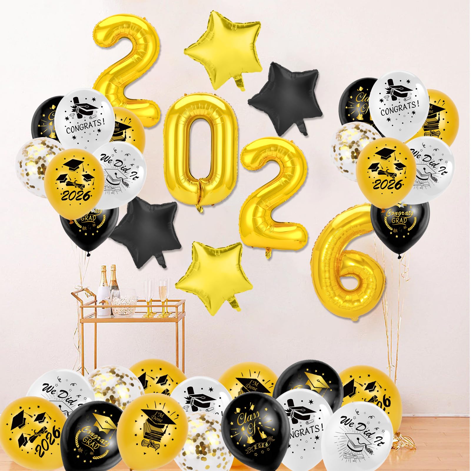 howaf-abschluss-luftballons-set-schwarz-gold-30-st-ck image 6