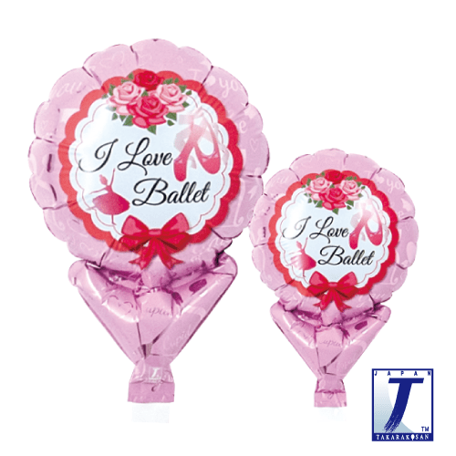 takara-upright-round-5-luftballon-i-love-ballet image 1