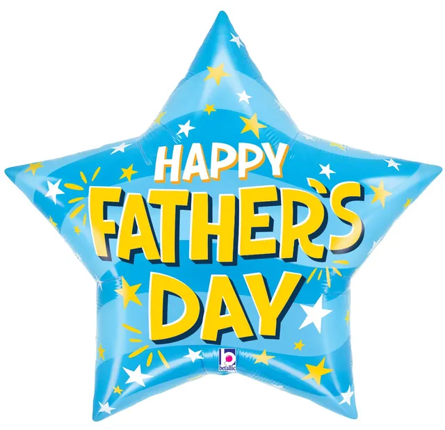 betallic-foil-balloons-father-s-day-star-folienballon-28-stern image 1