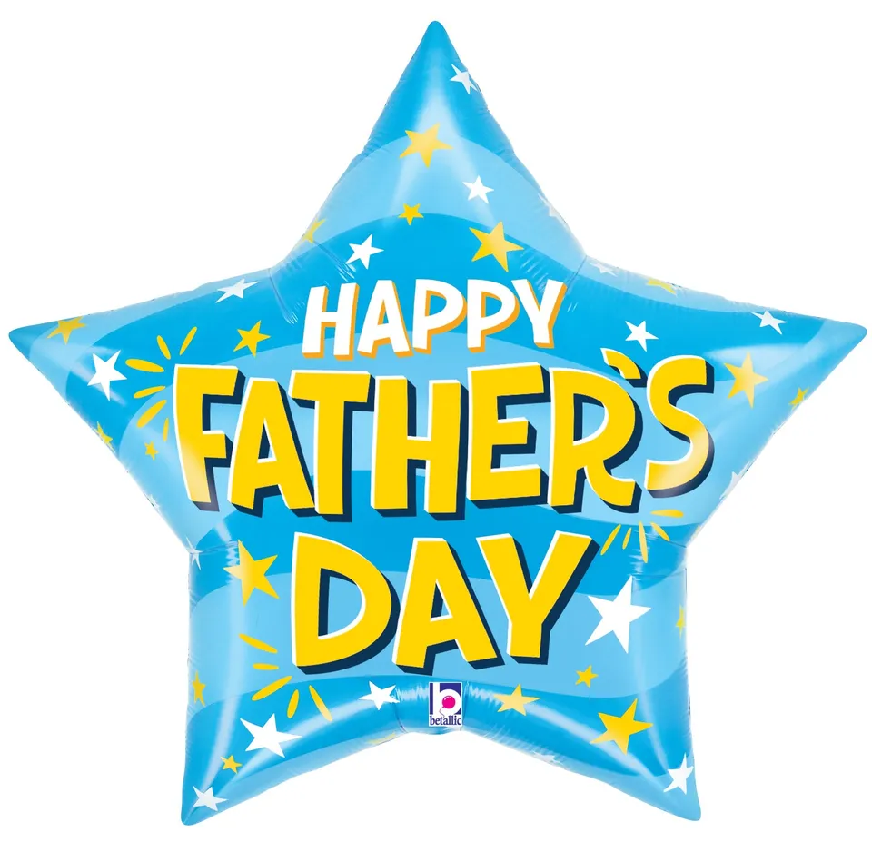 betallic-foil-balloons-father-s-day-star-folienballon-28-stern image 1