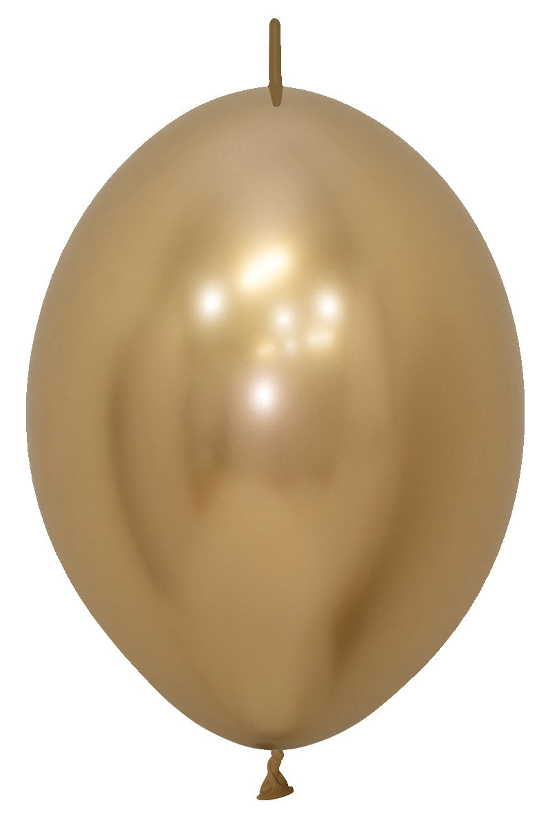 betallic-reflex-gold-link-o-loon-luftballon-12-25st image 2