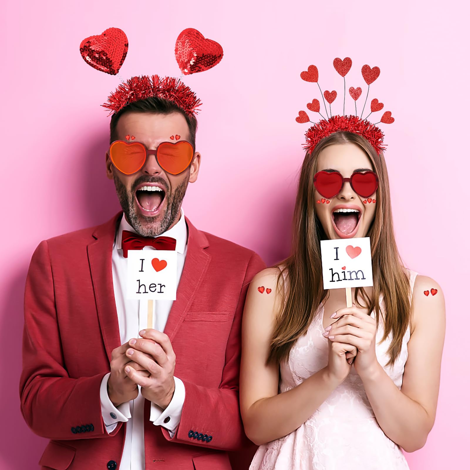 howaf-herz-haarreif-set-rot-5-teilig-valentinstag-amor image 5
