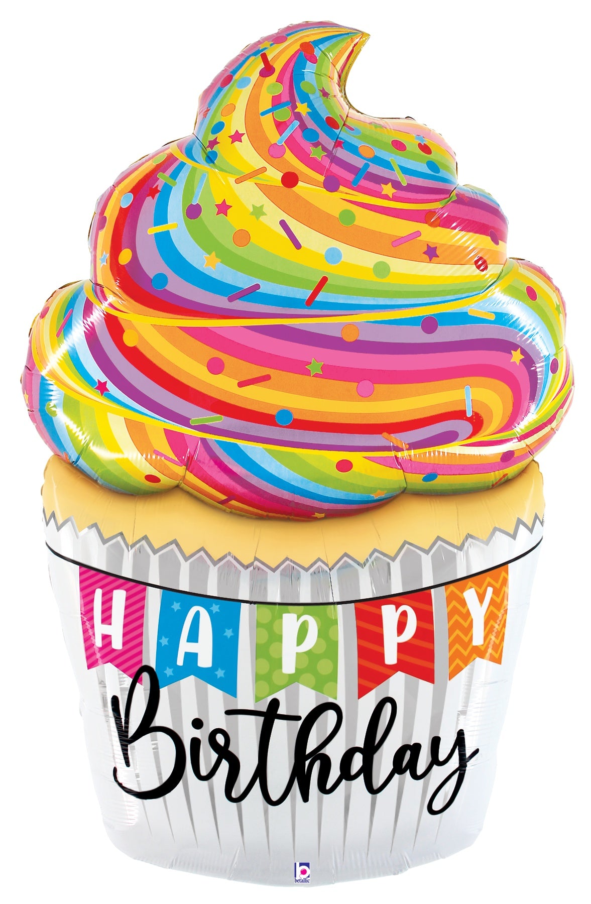 betallic-special-delivery-birthday-cupcake-folienballon-56-geburtstag image 1