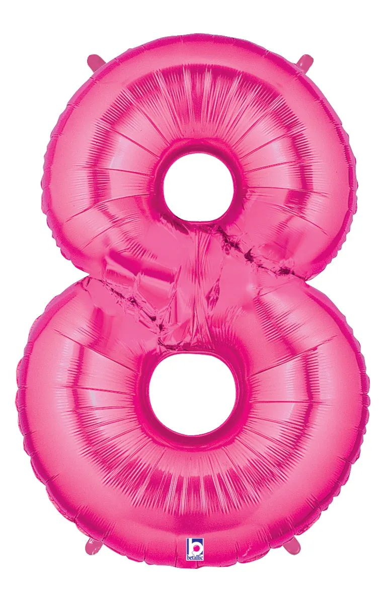 betallic-zahl-8-folienballon-pink-34-glitter-holographic image 1