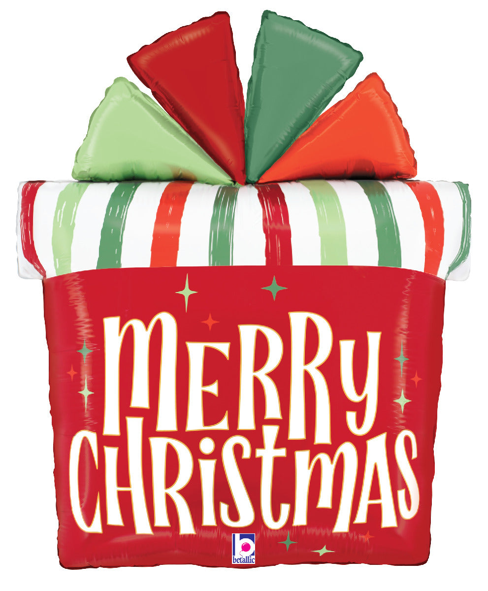 betallic-christmas-gift-retro-stripes-folienballon-27-zoll image 1