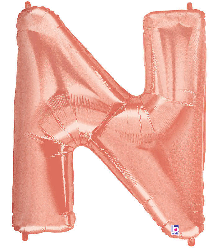 betallic-folienballon-buchstabe-n-ros-gold-14 image 1