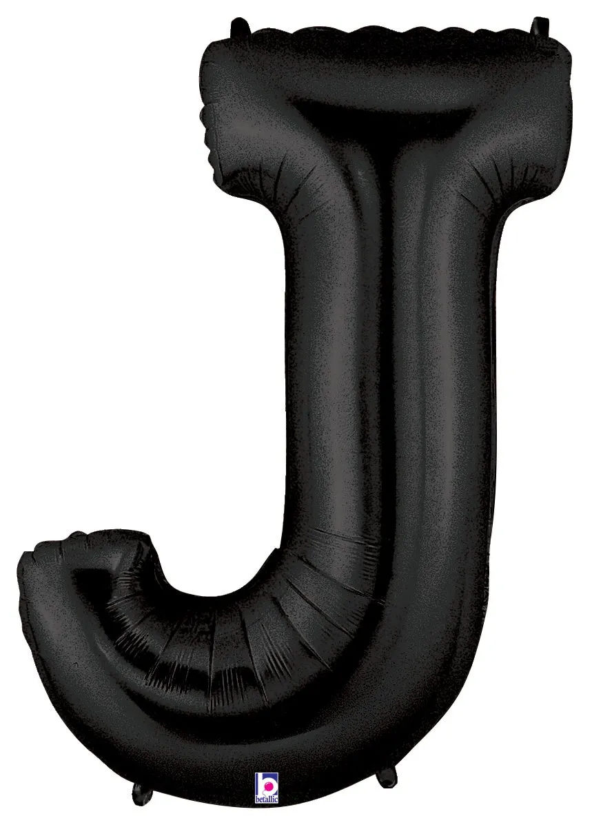 betallic-letter-j-black-folienballon-34-buchstabe-schwarz image 1
