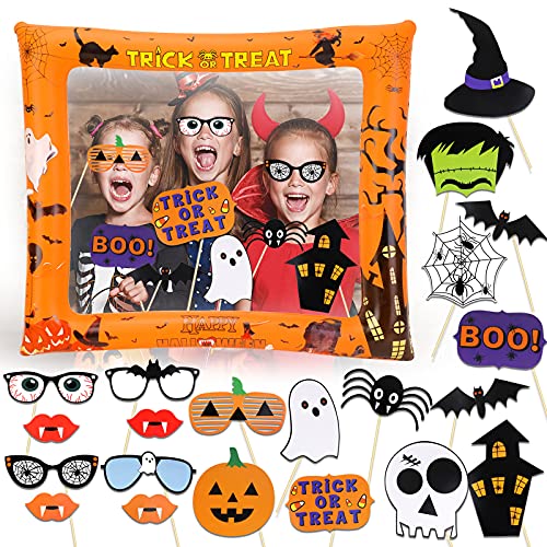 howaf-halloween-fotobox-selfie-rahmen-aufblasbar-props-22-tlg image 8