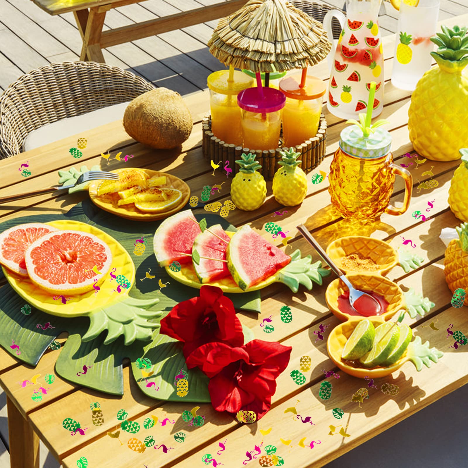 howaf-hawaii-konfetti-gold-60g-ananas-flamingo-tropisch image 7