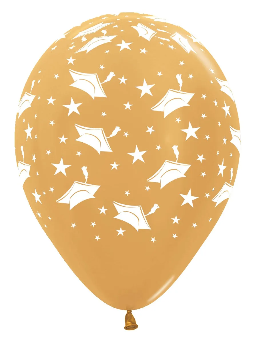 betallic-graduation-latexballon-11-metallic-gold-50-st-ck image 1