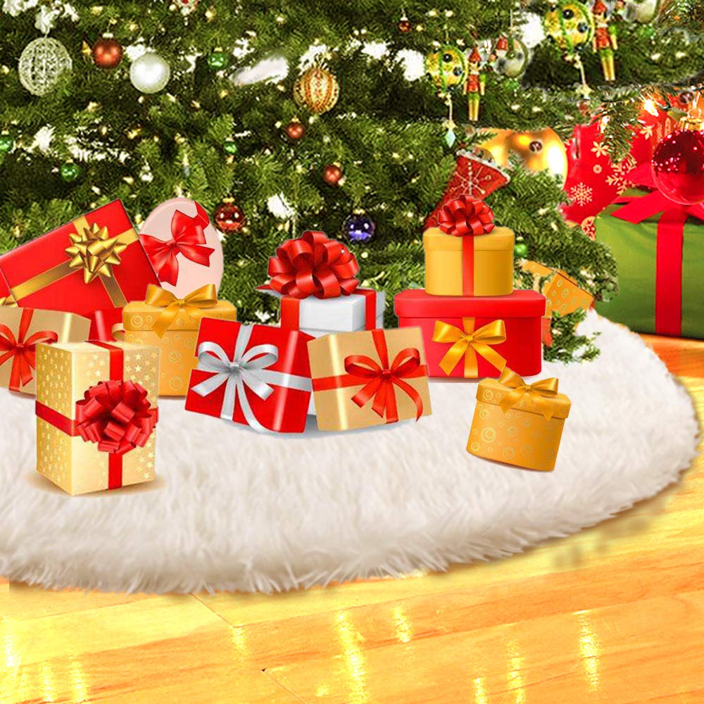 howaf-weihnachtsbaumrock-wei-schneeflocke-78-cm-pl-sch image 7