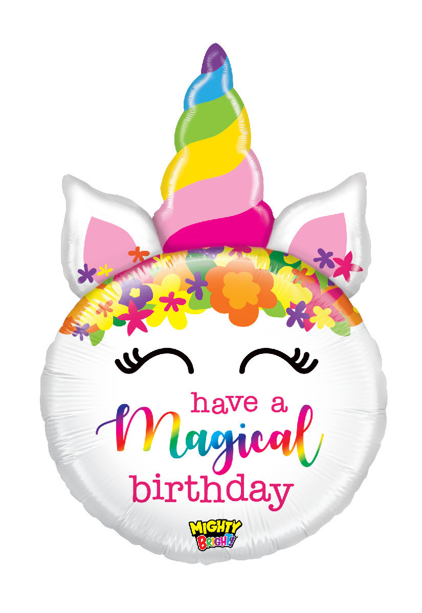 betallic-mighty-bright-birthday-unicorn-ballon-27-zoll image 1