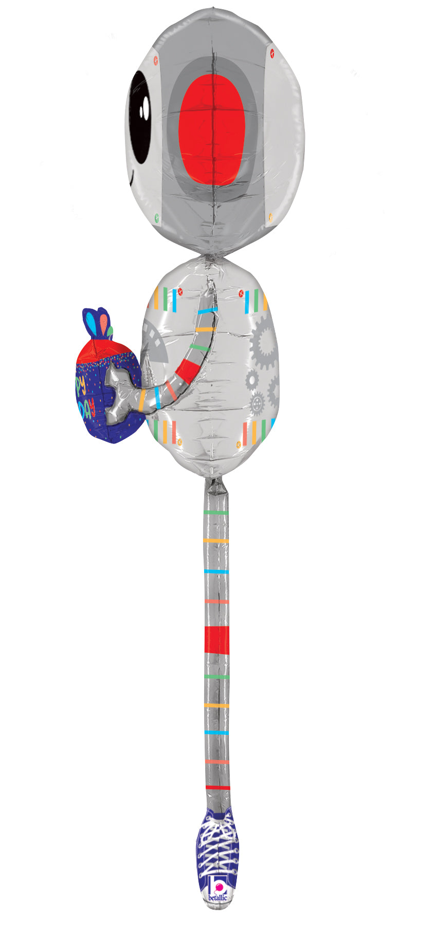 betallic-special-delivery-folienballon-roboter-62-zoll image 2