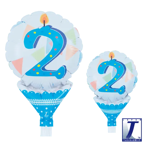 takara-upright-round-5-party-ballon-pennant-no-2 image 1
