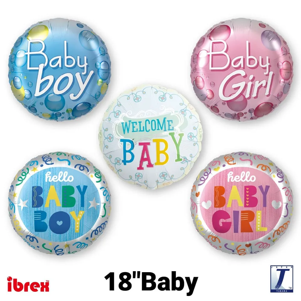 takara-ibrex-round-18-baby-ballon-babyparty image 1