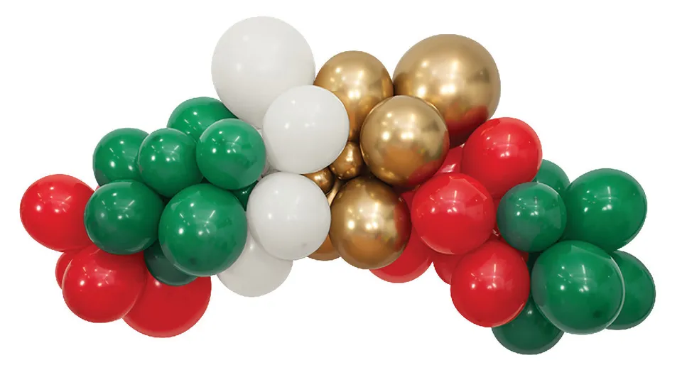 betallic-festive-christmas-ballongirlande-67-ballons-latex image 1